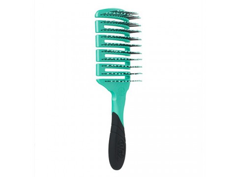 WETBRUSH PRO FLEX DRY PADDLE STAČIAKAMPIS PLAUKŲ DŽIOVINIMO ŠEPETYS PURIST BLUE